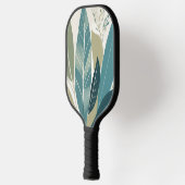 Raquette De Pickleball Feuilles assaillis dans les tons verts (Gauche)
