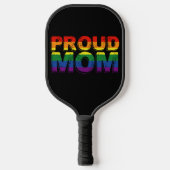 Raquette De Pickleball Fier maman Gay pride LGBT Rainbow Mother LGBTQ (Recto)