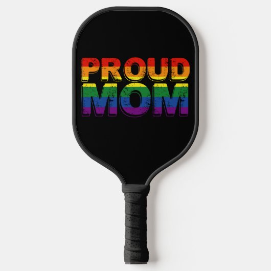 Raquette De Pickleball Fier maman Gay pride LGBT Rainbow Mother LGBTQ (Recto)