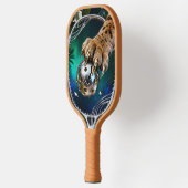 Raquette De Pickleball Fierce Jungle Cat Slash Metallic Pickleball – Chro (Gauche)