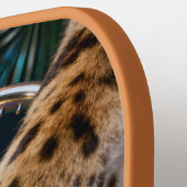 Raquette De Pickleball Fierce Jungle Cat Slash Metallic Pickleball – Chro (Détail gauche)