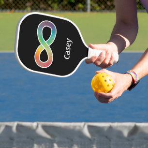 Raquette De Pickleball Fierté autistique Neurodiversité Acceptation
