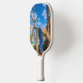 Raquette De Pickleball Filets de pêche séchant sur la plage (Gauche)