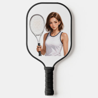 Raquette De Pickleball Fille de tennis Anime