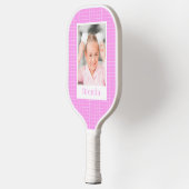 Raquette De Pickleball Fille Motif photo Hot Rose (Gauche)