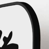 Raquette De Pickleball Finlande Moose nom personnalisé (Détail gauche)