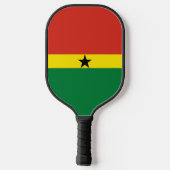 Raquette De Pickleball Flag du Ghana (Verso)