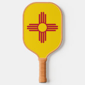 Raquette De Pickleball Flag du Nouveau-Mexique (Recto)