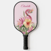 Raquette De Pickleball Flamant rose adorable (Recto)