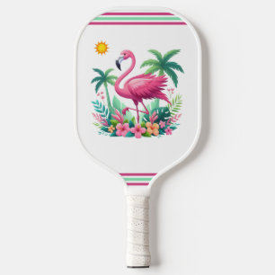 Raquette De Pickleball Flamingo rose tropicale/Floride