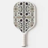 Raquette De Pickleball Flèche géométrique Boho Blanc (Verso)