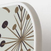 Raquette De Pickleball Flèche géométrique Boho Blanc (Détail gauche)