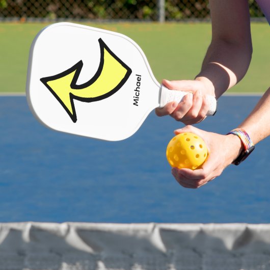 Raquette de Pickleball Flèche jaune mignonne (Insitu)