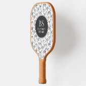 Raquette De Pickleball Flèches noires et blanches (Gauche)