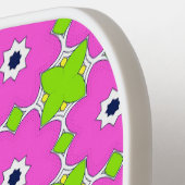 Raquette De Pickleball Fleur (Détail gauche)