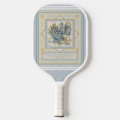 Raquette De Pickleball Fleur bureau de création G (Verso)