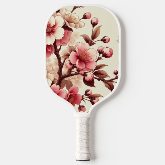 Raquette De Pickleball Fleur de Cerisier (Recto)