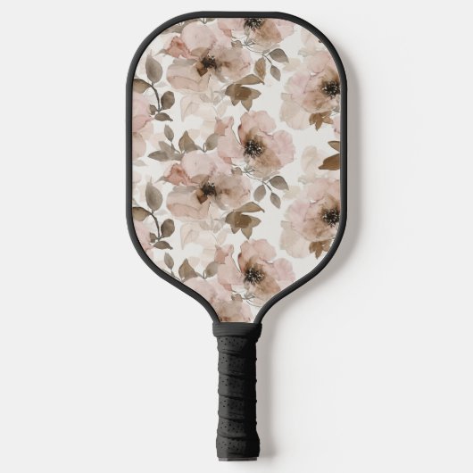 Raquette De Pickleball Fleur de sud-ouest Brun Rose (Recto)