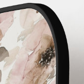 Raquette De Pickleball Fleur de sud-ouest Brun Rose (Détail gauche)