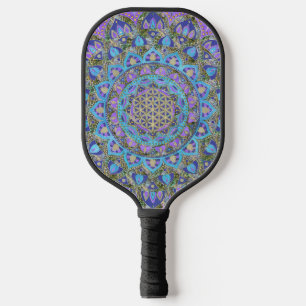 Raquette De Pickleball Fleur De Vie - Mandala India Style 2
