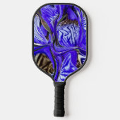 Raquette De Pickleball Fleur Iris Violet (Verso)