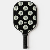 Raquette De Pickleball Fleur marguerite Motif mignonne Fille tendance Bla (Recto)