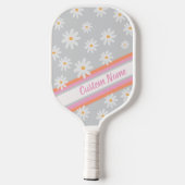 Raquette de Pickleball Fleur Rétro (Verso)