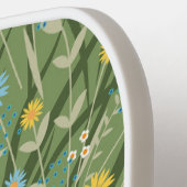 Raquette De Pickleball fleur sauvage (Détail gauche)