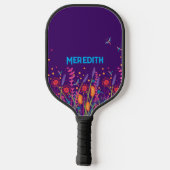 Raquette De Pickleball Fleur sauvage Inspirivity Professionnel Moderne Am (Verso)