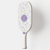 Raquette de Pickleball Fleurie Violette (Gauche)