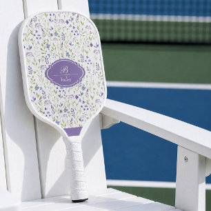 Raquette de Pickleball Fleurie Violette