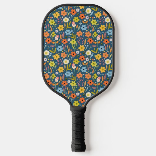Raquette De Pickleball fleurs (Recto)