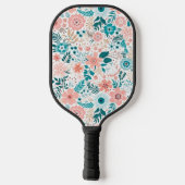 RAQUETTE DE PICKLEBALL FLEURS (Verso)