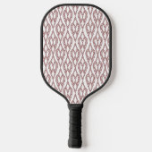Raquette De Pickleball Fleurs Art Déco (Verso)