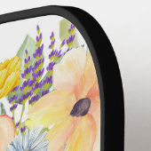 Raquette De Pickleball Fleurs colorées (Détail gauche)