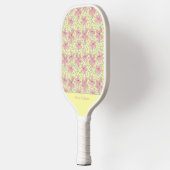 Raquette De Pickleball Fleurs d'aquarelle et Poster de animal modernes (Gauche)