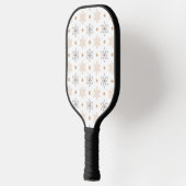 Raquette De Pickleball Fleurs d'art géométriques simples (Gauche)