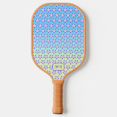 Raquette De Pickleball Fleurs de Columbine (Verso)