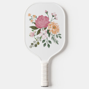 Raquette De Pickleball Fleurs d'eau