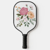 Raquette De Pickleball Fleurs d'eau (Verso)