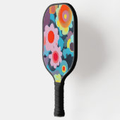 Raquette De Pickleball fleurs mode rétro (Gauche)