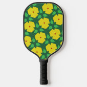 Raquette De Pickleball Fleurs stylisées (Recto)