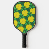 Raquette De Pickleball Fleurs stylisées (Verso)