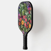Raquette De Pickleball Floral de prairie rose (Gauche)