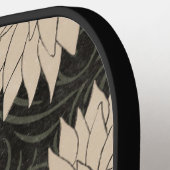 Raquette De Pickleball Floral japonais vintage (Détail gauche)