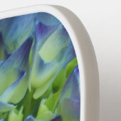 Raquette De Pickleball Floral Jeune Hydrangée Bleue (Détail gauche)