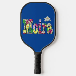 Raquette De Pickleball Floral Moira Nom, Pickleball Paddle
