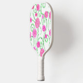 Raquette De Pickleball Floral rose et vert (Gauche)