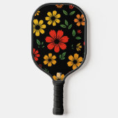 Raquette de Pickleball Florale (Verso)