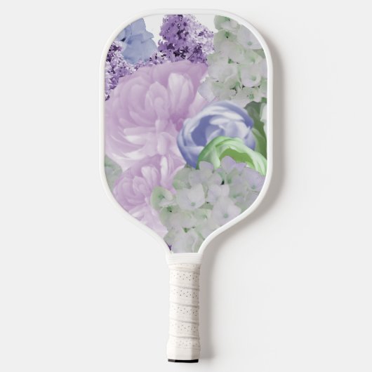 Raquette de Pickleball Florale Rêveuse (Verso)